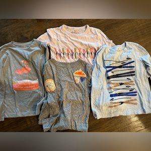 J crew girls long sleeve winter shirts